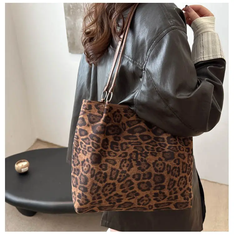 Leopard Print Large Tote Bag for Women 2024 — feature 10