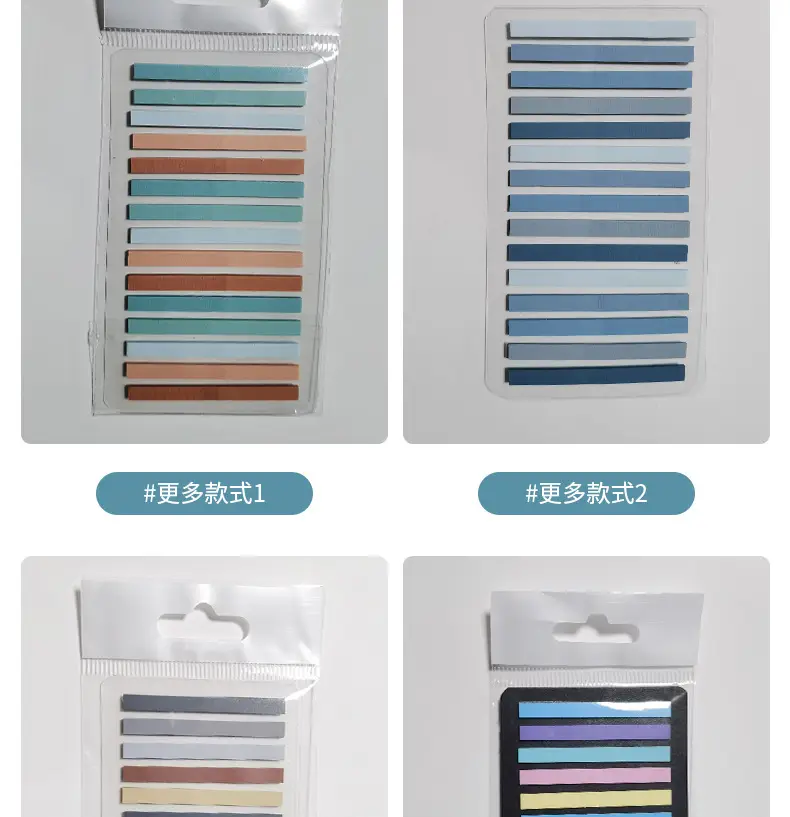 Color Fine Index Stickers Small Narrow Stickers Post-it Notes Reading Notes Reading Notes Label Stickers Wholesale — feature 13