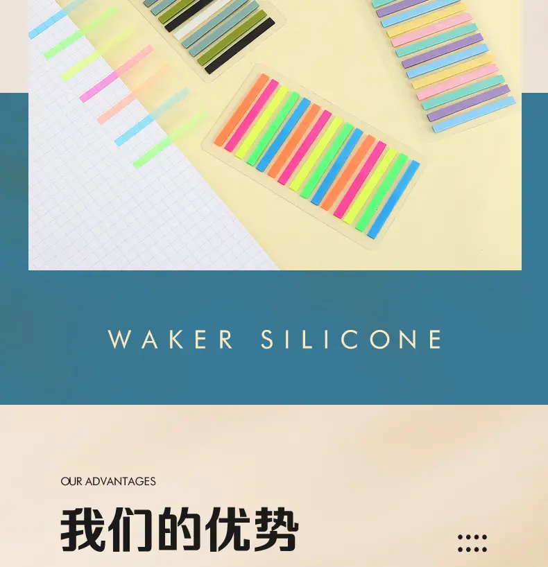 Color Fine Index Stickers Small Narrow Stickers Post-it Notes Reading Notes Reading Notes Label Stickers Wholesale — feature 2