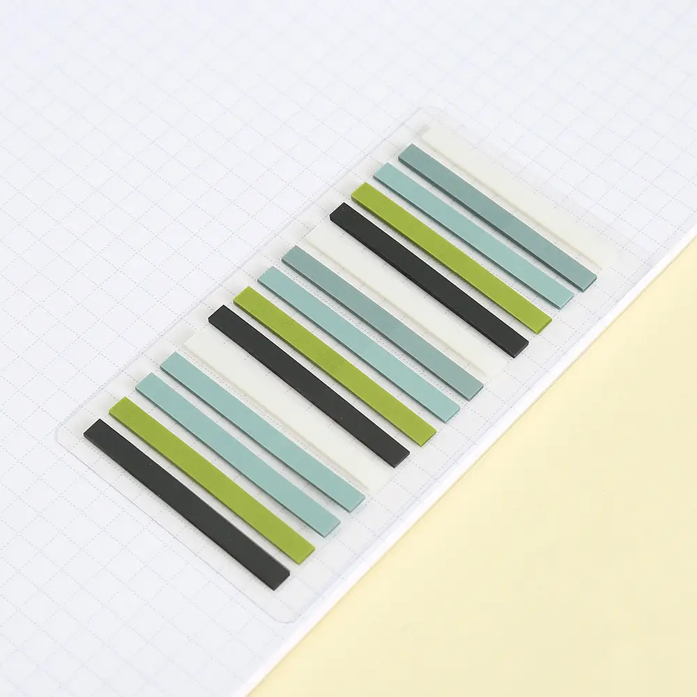 Color Fine Index Stickers Small Narrow Stickers Post-it Notes Reading Notes Reading Notes Label Stickers Wholesale