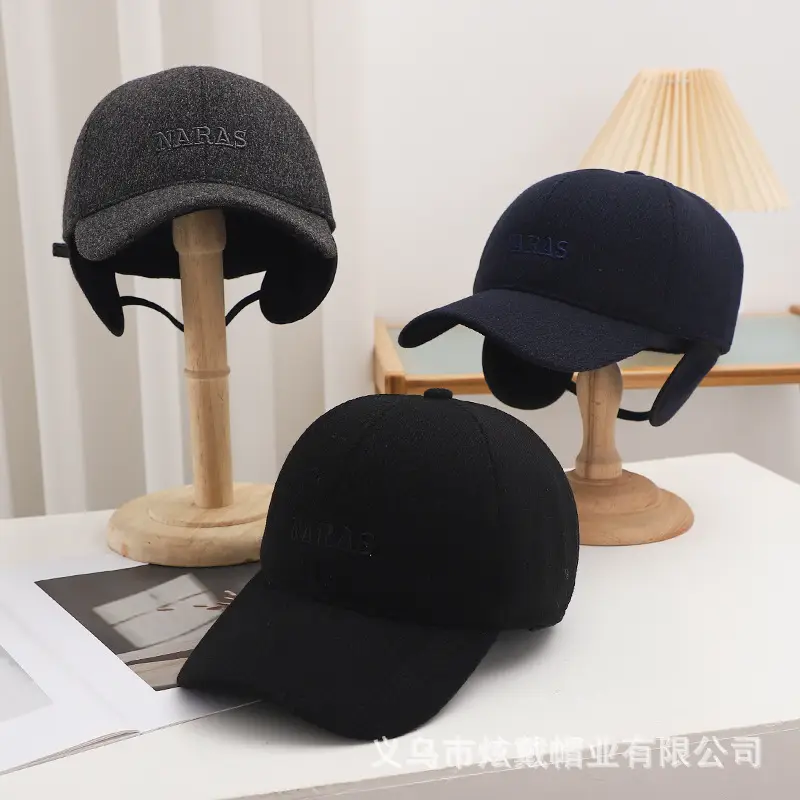 Winter Fleece Lined Men's Hat with Duck Tongue Design - Image 6