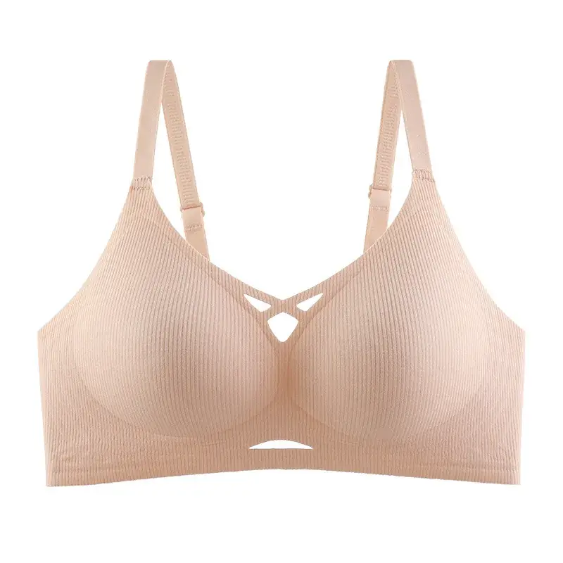 Women's Jelly Traceless Push-Up Bra Grey - Image 11