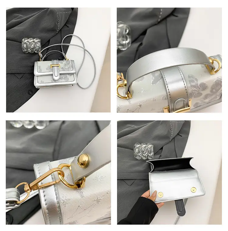 Light Luxury Square Shoulder Bag 2024 Korean Style — feature 10
