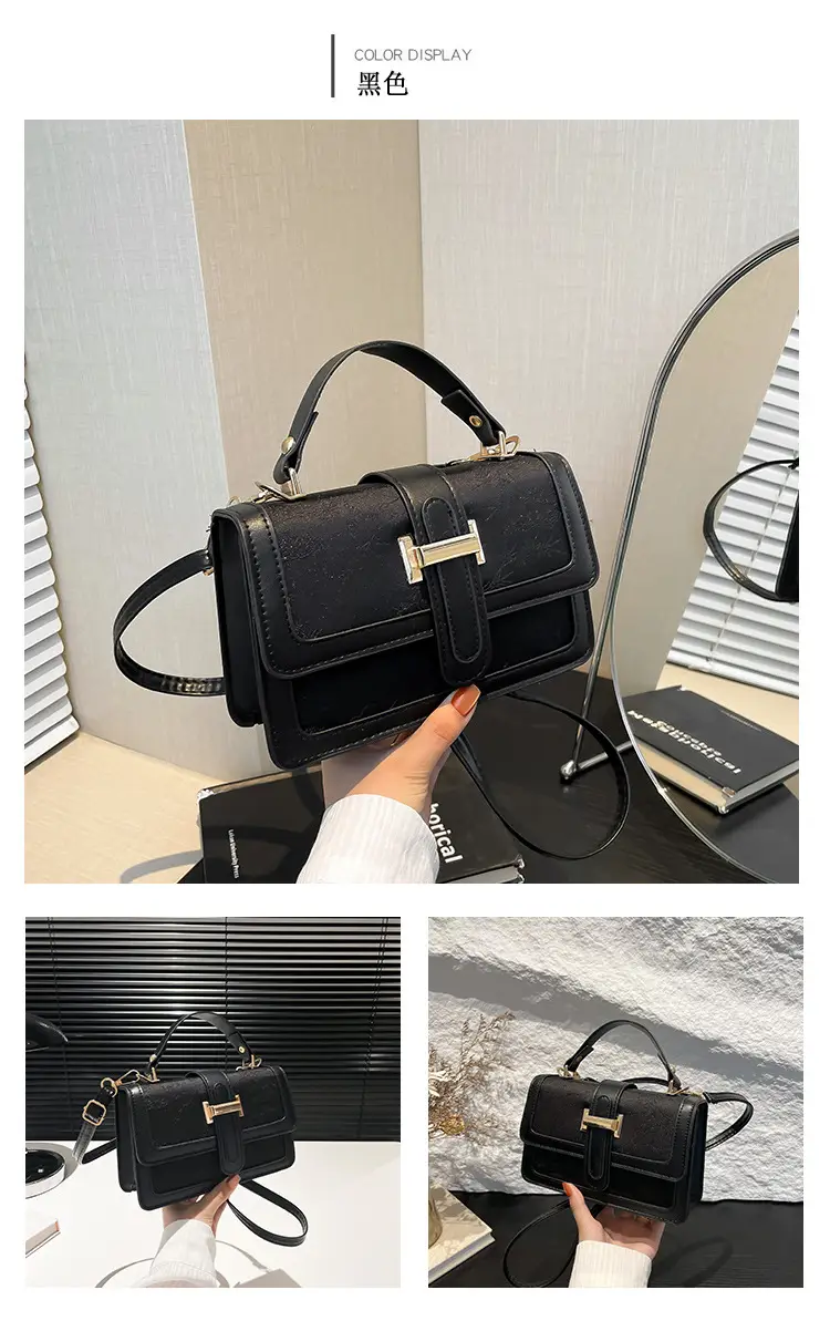 Light Luxury Square Shoulder Bag 2024 Korean Style — feature 11