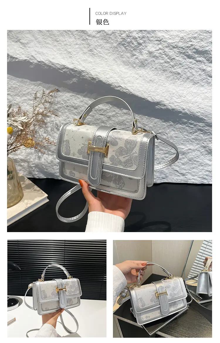Light Luxury Square Shoulder Bag 2024 Korean Style — feature 13