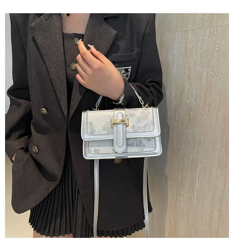 Light Luxury Square Shoulder Bag 2024 Korean Style — feature 16