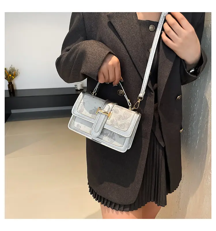 Light Luxury Square Shoulder Bag 2024 Korean Style — feature 18