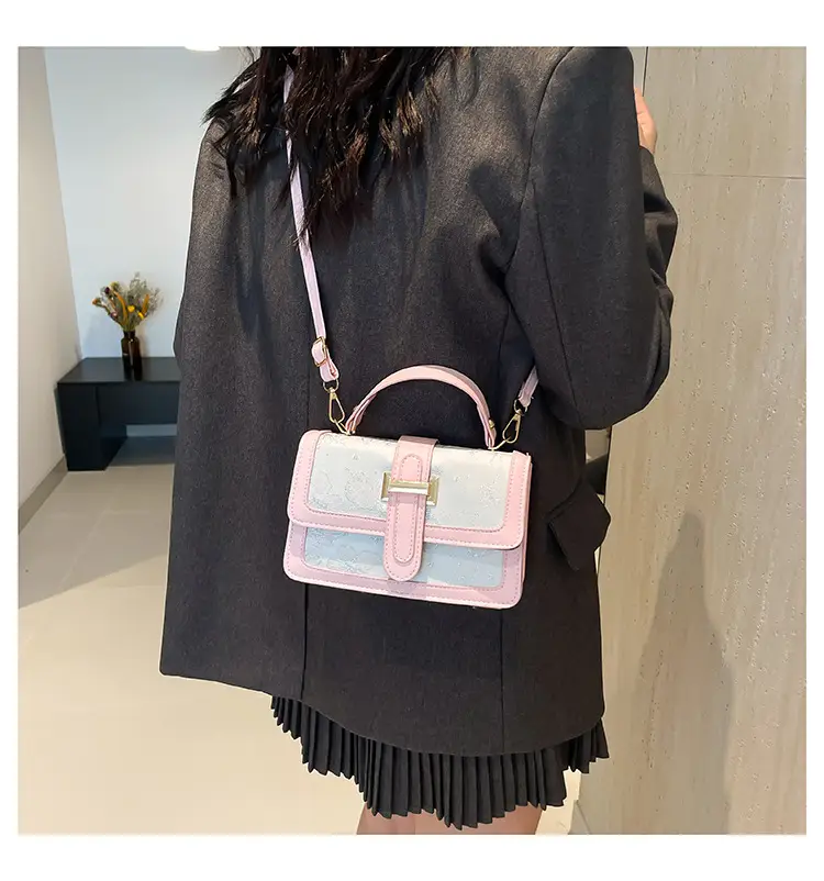 Light Luxury Square Shoulder Bag 2024 Korean Style — feature 19