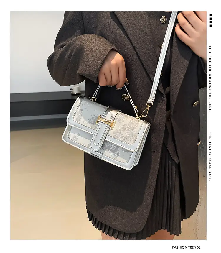 Light Luxury Square Shoulder Bag 2024 Korean Style — feature 2