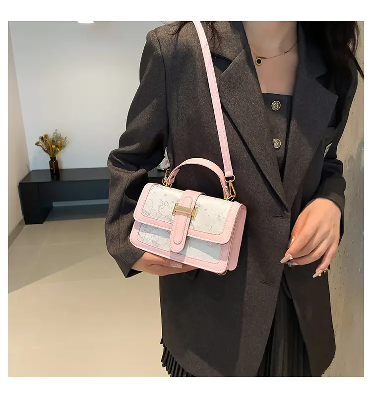 Light Luxury Square Shoulder Bag 2024 Korean Style — feature 21