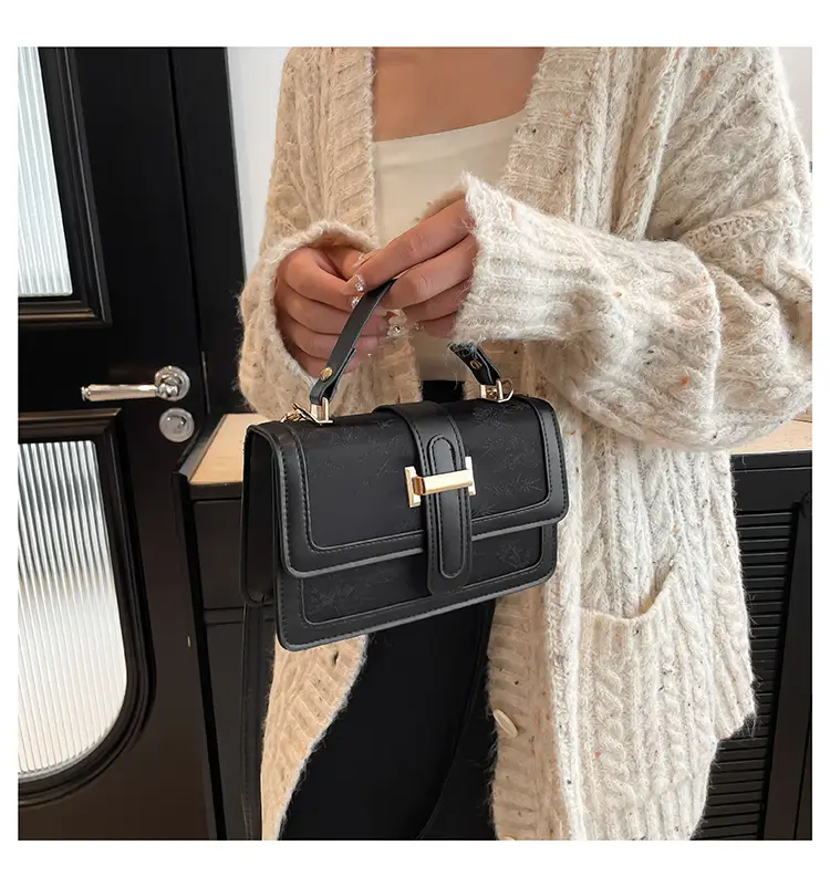 Light Luxury Square Shoulder Bag 2024 Korean Style — feature 23