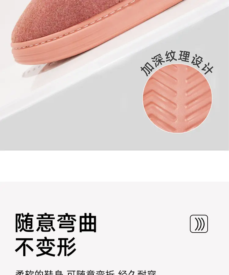 Thick-Soled Cotton Slippers for Women in Autumn and Winter 2025 New Indoor Home Warm Couple Elderly Plush Slippers for Men in Winter — feature 11