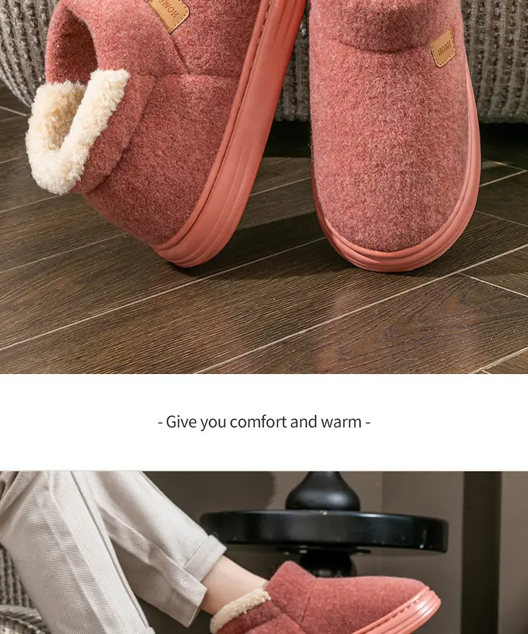 Thick-Soled Cotton Slippers for Women in Autumn and Winter 2025 New Indoor Home Warm Couple Elderly Plush Slippers for Men in Winter — feature 19