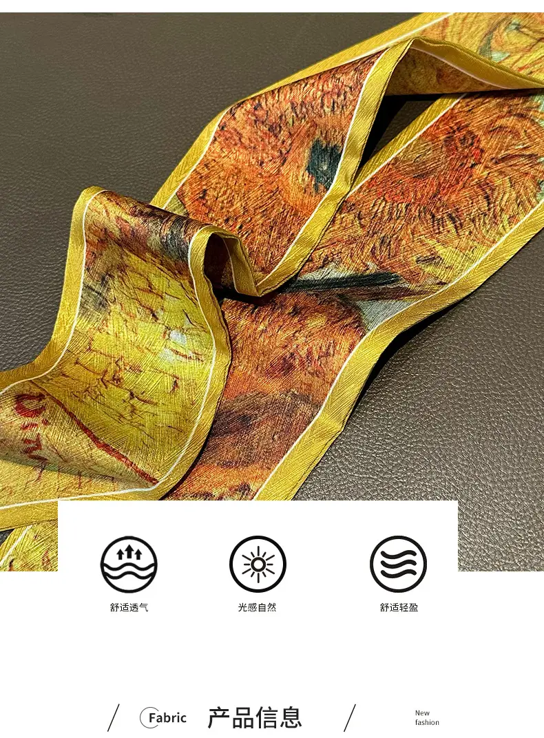 Small Green Floral Hair Belt for Women — feature 3