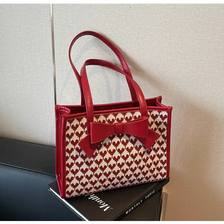 Red Bow Shoulder Bag for Women 2024 New — feature 20