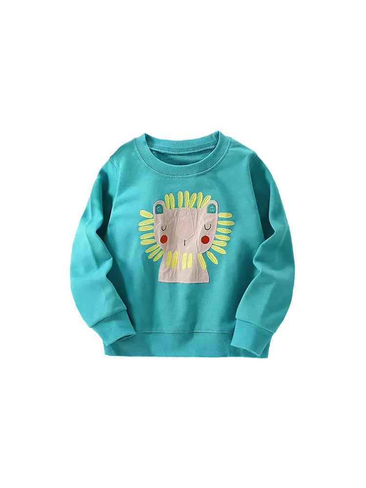 Malwee Kidsren's Sweatshirt Autumn and Winter New Round Neck Shirt European and American Kidsren's Casual Long-Sleeved Autumn Style Top - Image 6
