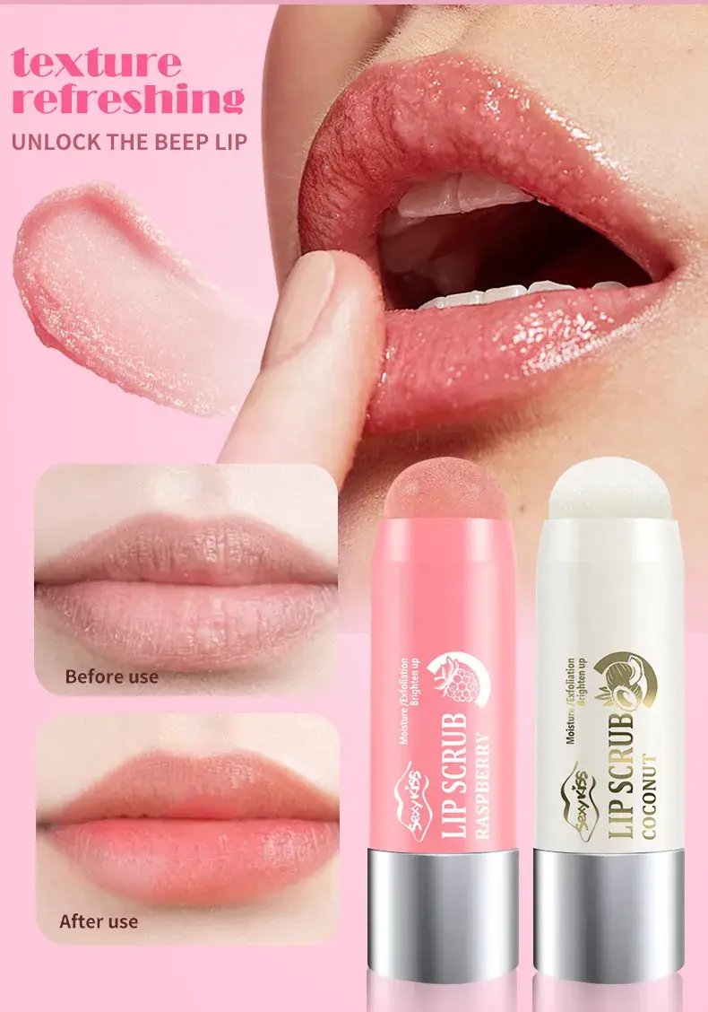 Pink Maidens Lip Scrub 10g Moisturizing Softening — feature 4