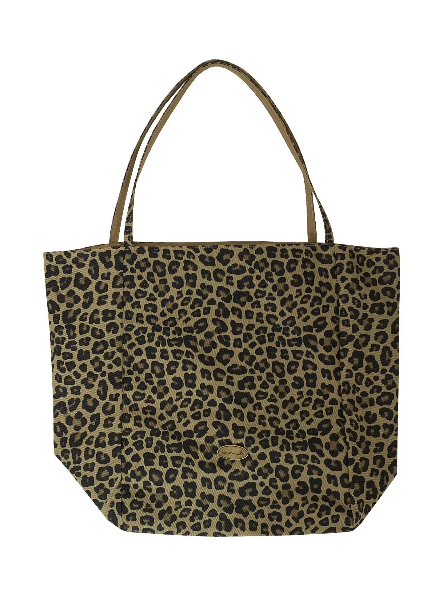 Korean Style Leopard Print Lazy Shoulder Tote Bag - Image 6