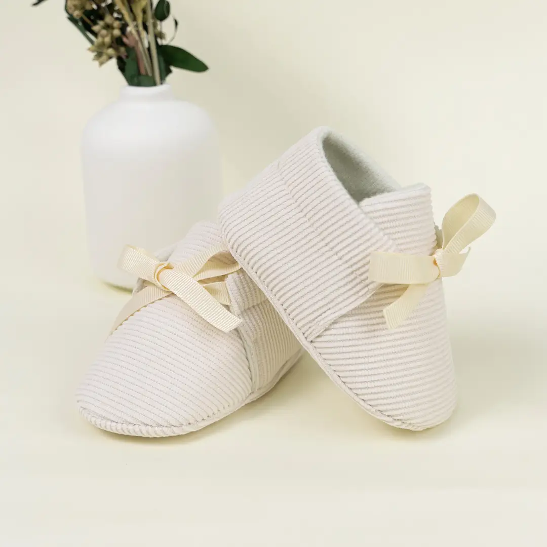 Cross-border new 0-1 year old baby shoes striped beanshoes casual shoes non-slip baby shoes — feature 11
