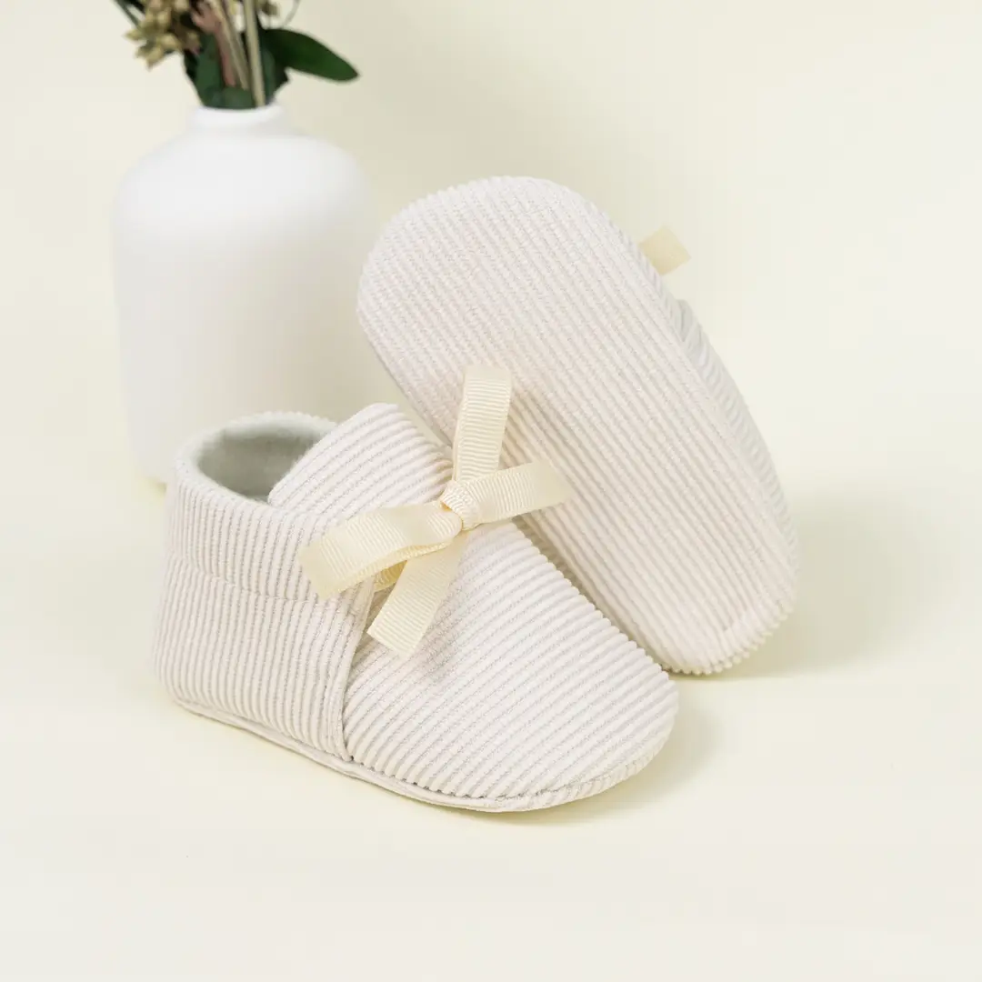 Cross-border new 0-1 year old baby shoes striped beanshoes casual shoes non-slip baby shoes — feature 8