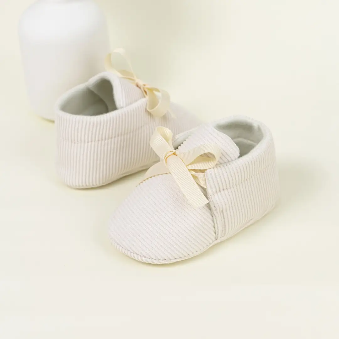 Cross-border new 0-1 year old baby shoes striped beanshoes casual shoes non-slip baby shoes — feature 9
