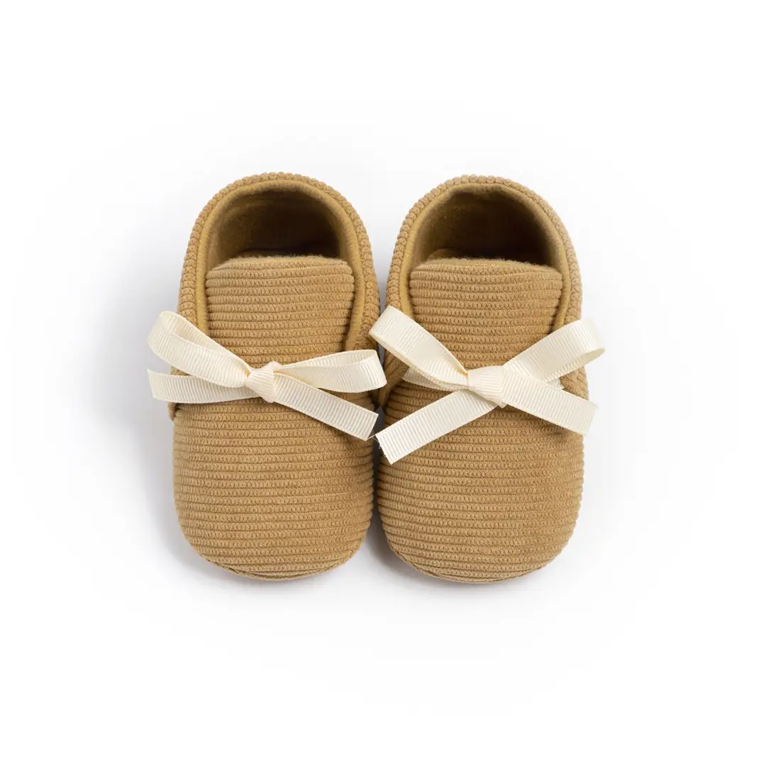 Cross-border new 0-1 year old baby shoes striped beanshoes casual shoes non-slip baby shoes - Image 2