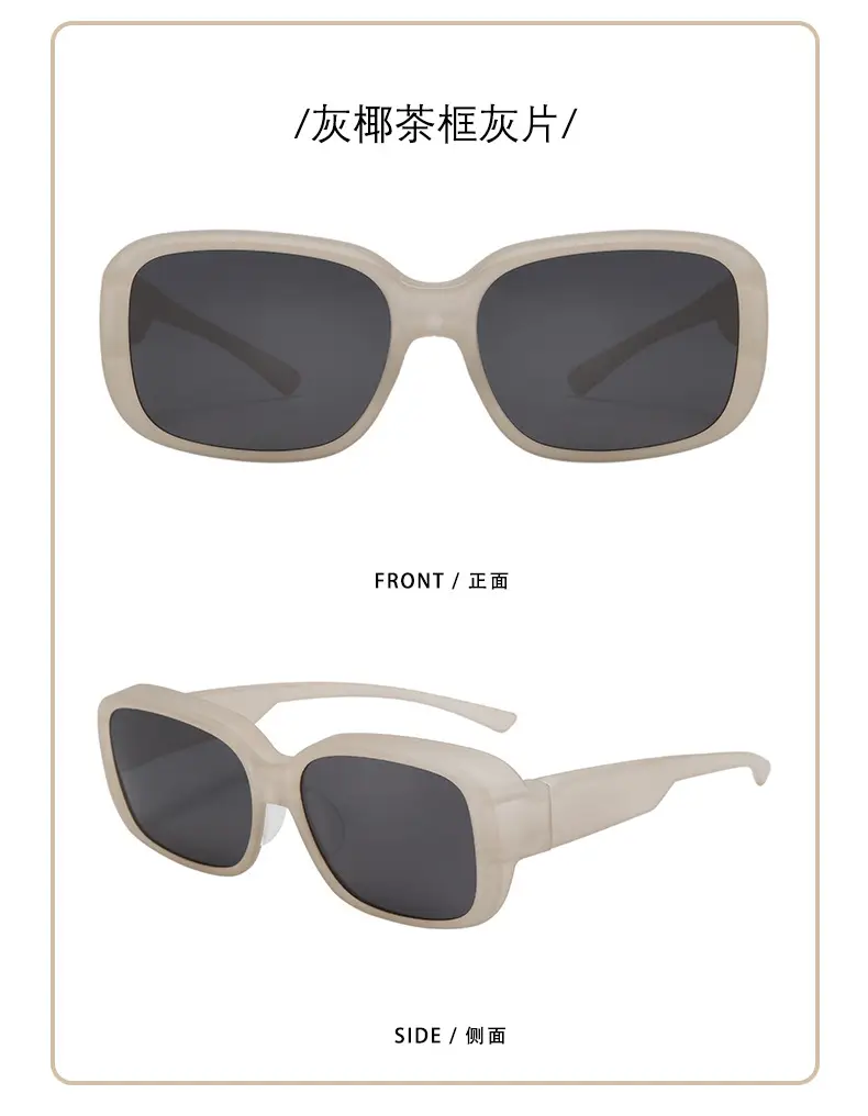 2024 New Polarized Sunglasses Black Anti-UV Cycling Driving — feature 16