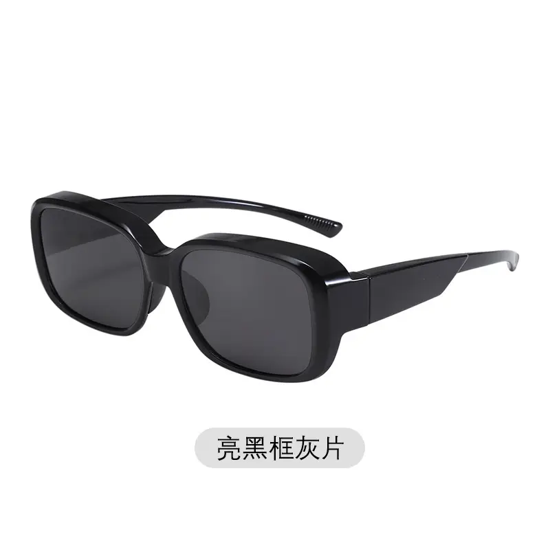 2024 New Polarized Sunglasses Black Anti-UV Cycling Driving