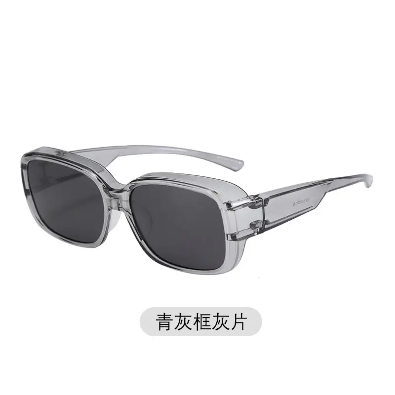 2024 New Polarized Sunglasses Black Anti-UV Cycling Driving - Image 5