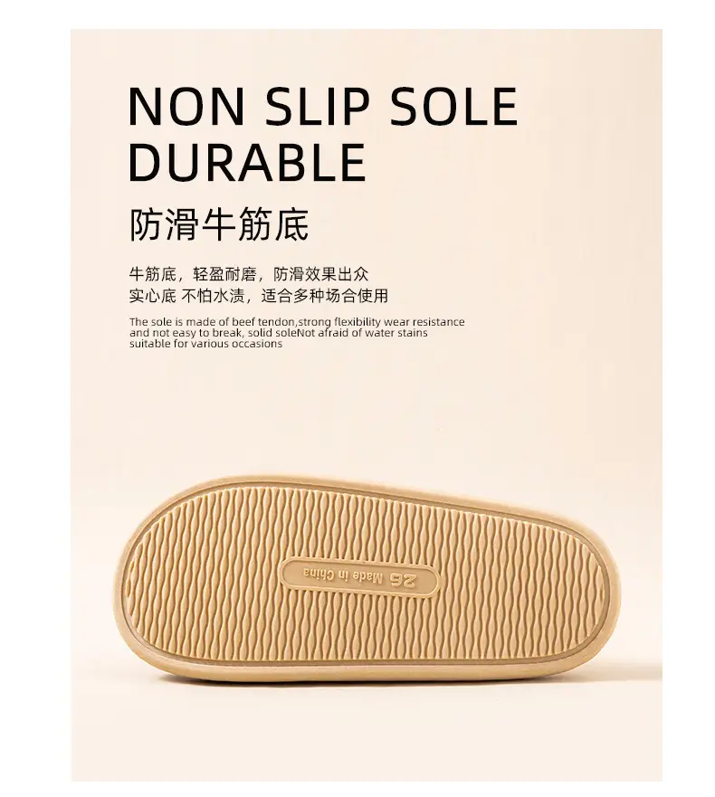 Winter Korean-style Couple Cotton Slippers Home Indoor Floor Non-slip Soft Bottom Warm Comfortable Solid Color Leather Slippers — feature 10