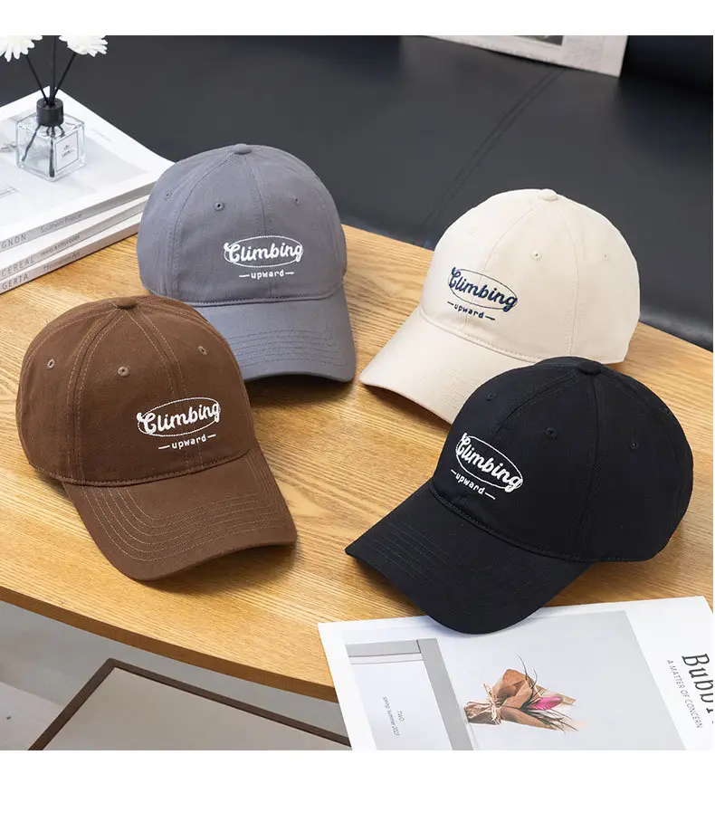 Men Baseball Cap Timing Embroidered Beige — feature 11