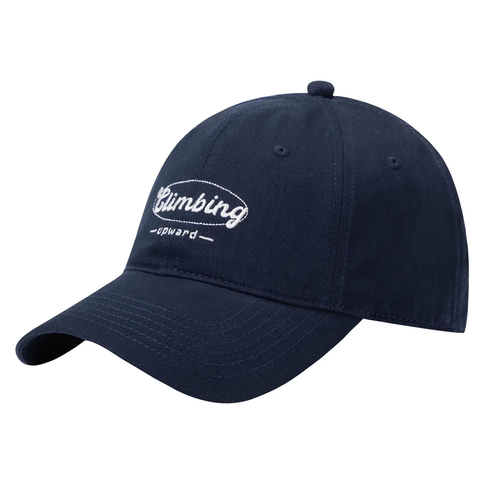 Men Baseball Cap Timing Embroidered Beige - Image 4