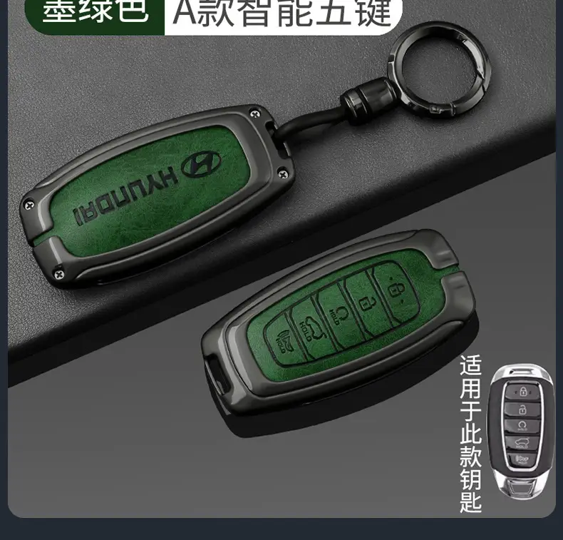 Suitable for Beijing Hyundai Leading Key Set ix35 Langxing Name Figure ix25 Yuedong Rena Elantra Keychain — feature 10