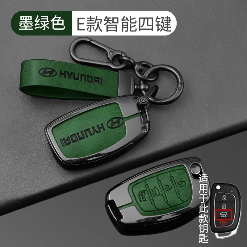 Suitable for Beijing Hyundai Leading Key Set ix35 Langxing Name Figure ix25 Yuedong Rena Elantra Keychain