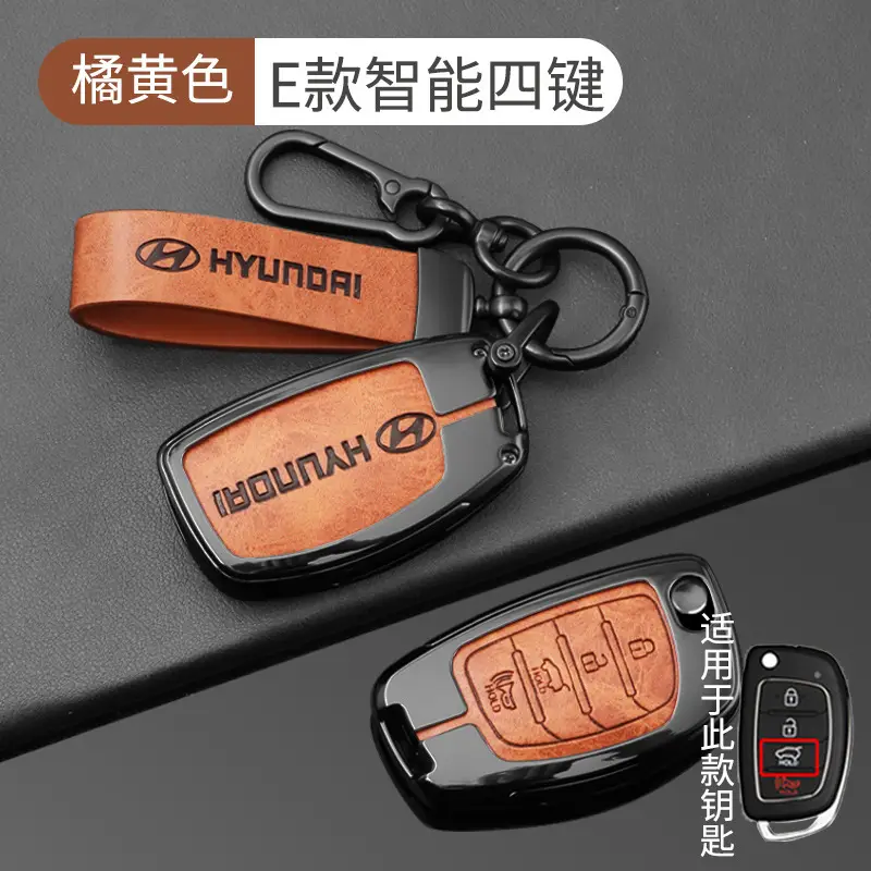 Suitable for Beijing Hyundai Leading Key Set ix35 Langxing Name Figure ix25 Yuedong Rena Elantra Keychain
