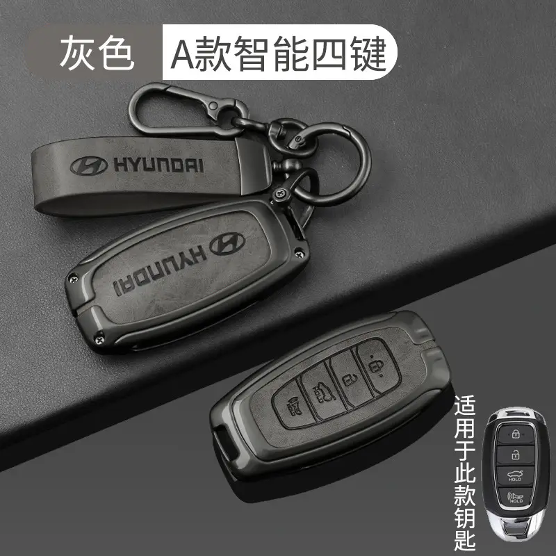 Suitable for Beijing Hyundai Leading Key Set ix35 Langxing Name Figure ix25 Yuedong Rena Elantra Keychain