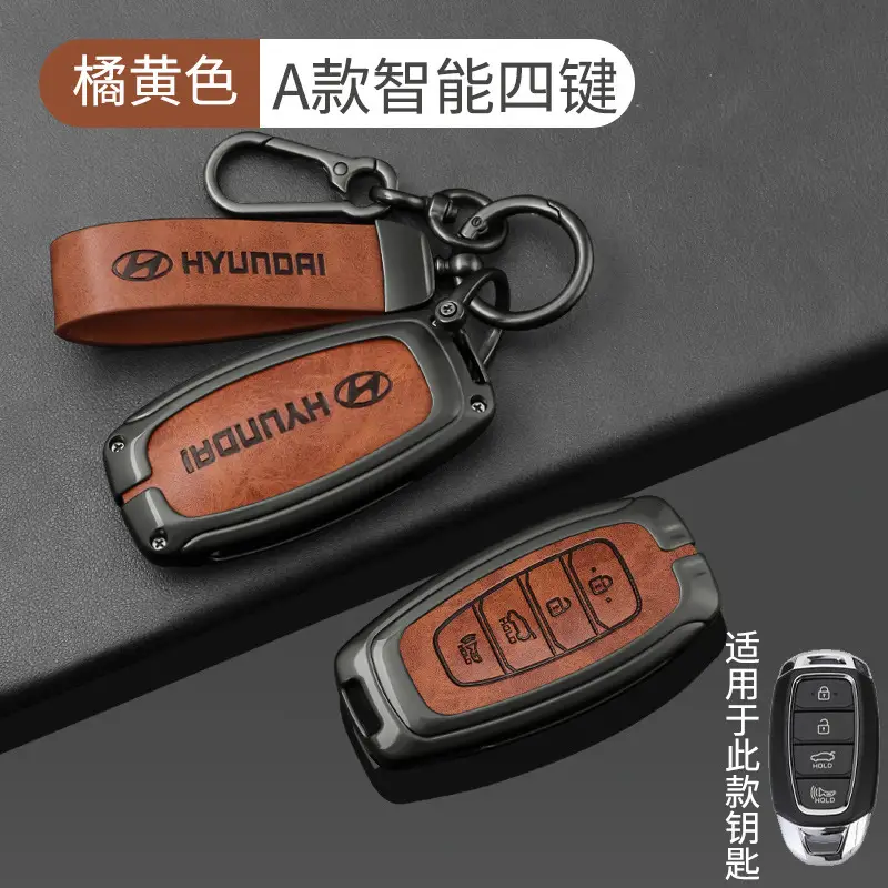 Suitable for Beijing Hyundai Leading Key Set ix35 Langxing Name Figure ix25 Yuedong Rena Elantra Keychain