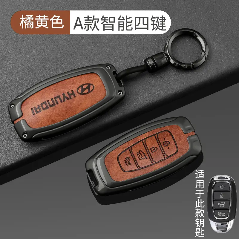 Suitable for Beijing Hyundai Leading Key Set ix35 Langxing Name Figure ix25 Yuedong Rena Elantra Keychain