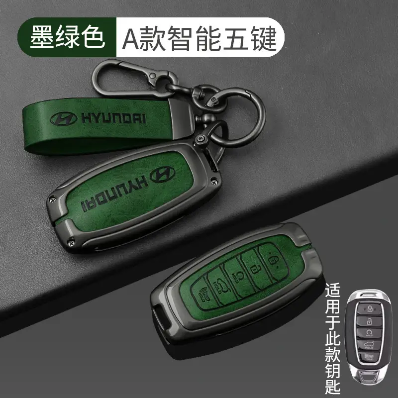 Suitable for Beijing Hyundai Leading Key Set ix35 Langxing Name Figure ix25 Yuedong Rena Elantra Keychain