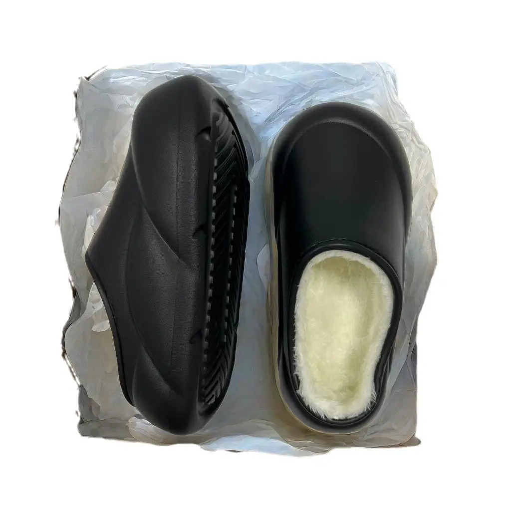 Super Fire Thick Bottom Baotou Half Slippers Women's Autumn and Winter Outer Wear Slip-on 2024 New Explosions French Muller Lazy Shoes - Image 7