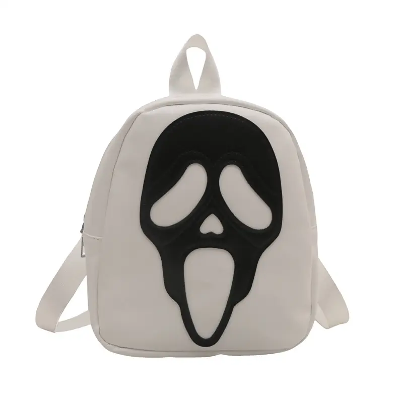 White Korean Ghost Crossbody Bag Mobile Phone Small - Image 8