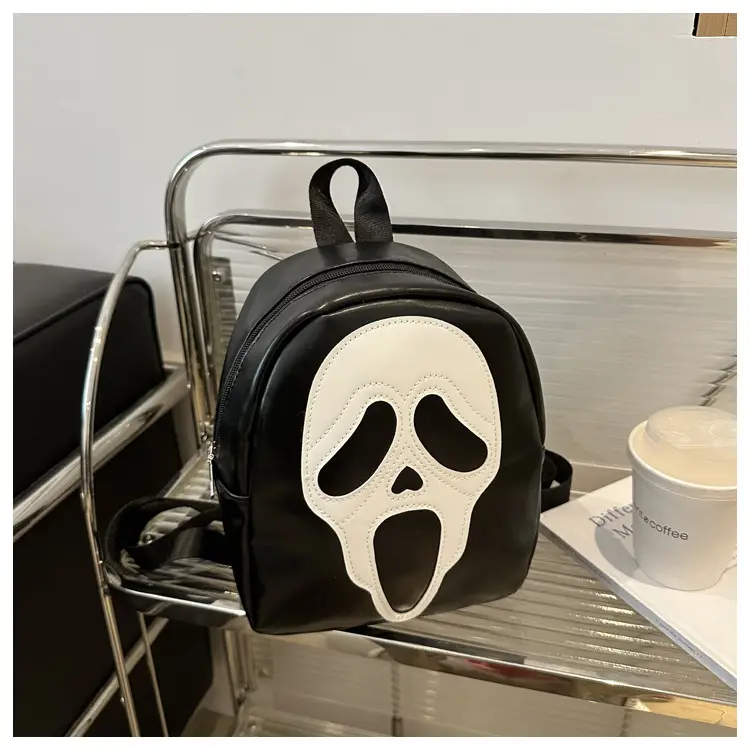 White Korean Ghost Crossbody Bag Mobile Phone Small — feature 10