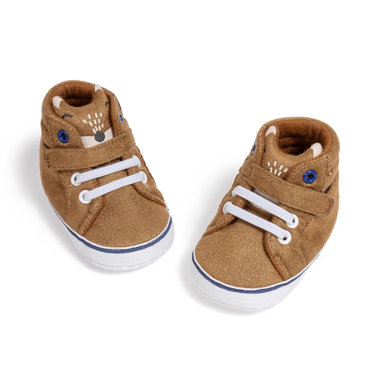 Pink Velvet Velcro Baby Shoes for 0-1 Years — feature 25