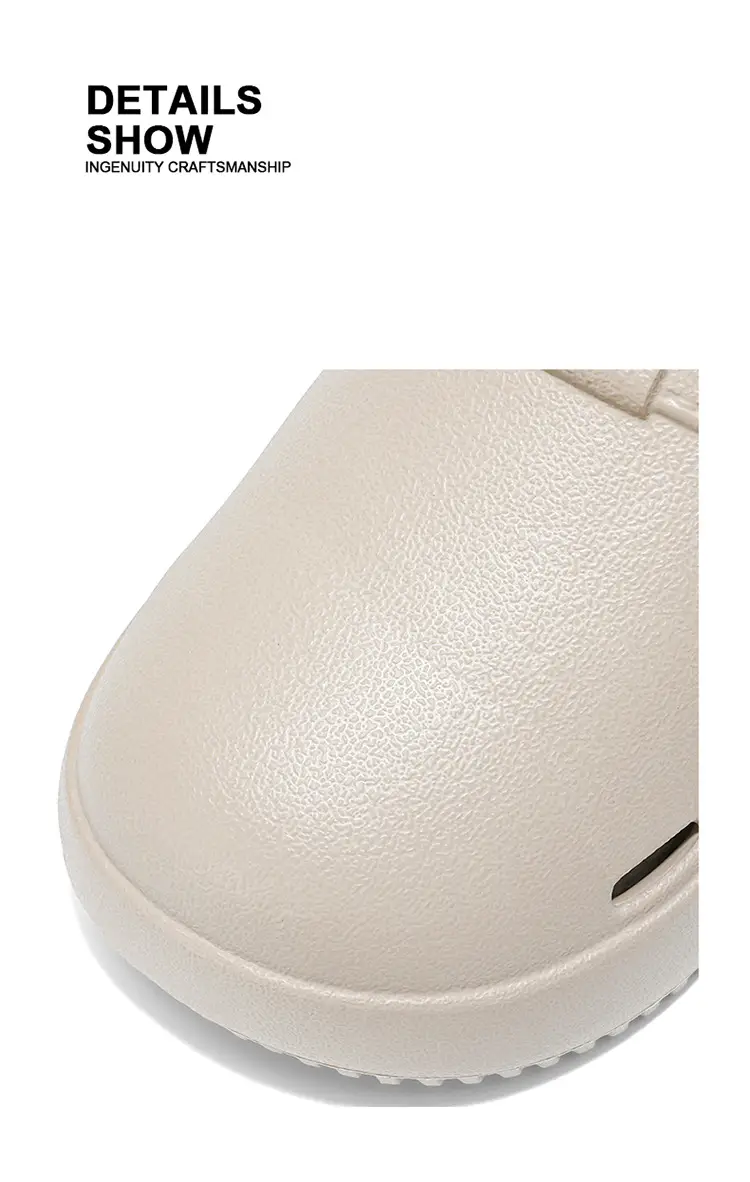 Men's Waterproof Fleece Lined Slippers Brown — feature 5
