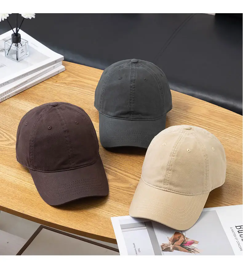 Custom Logo Embroidered Baseball Caps for Men — feature 18