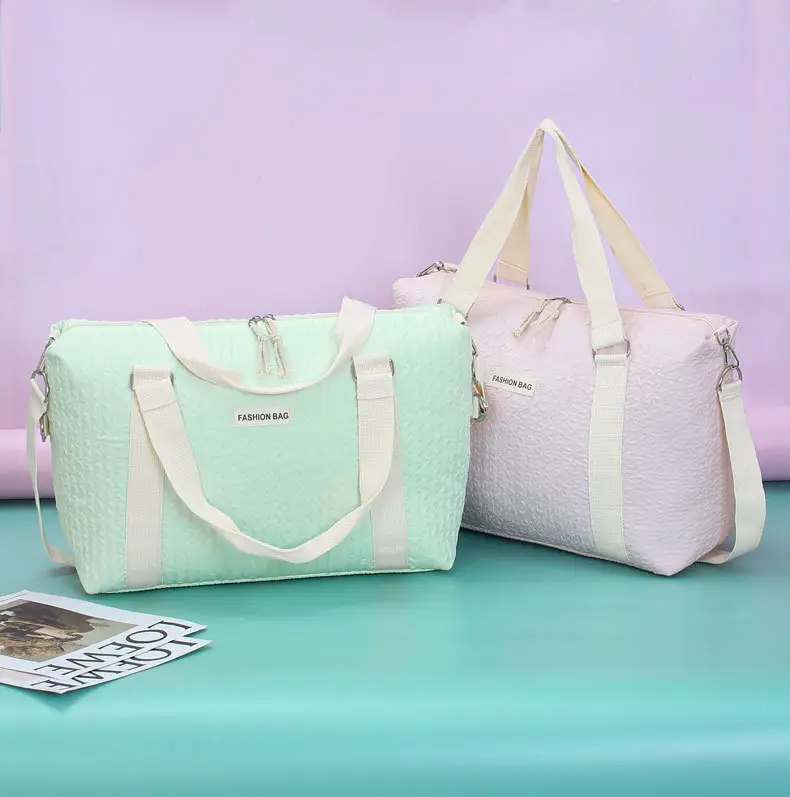 Light Green Cross-Border Yoga Bag with Handle & Shoulder Strap — feature 10