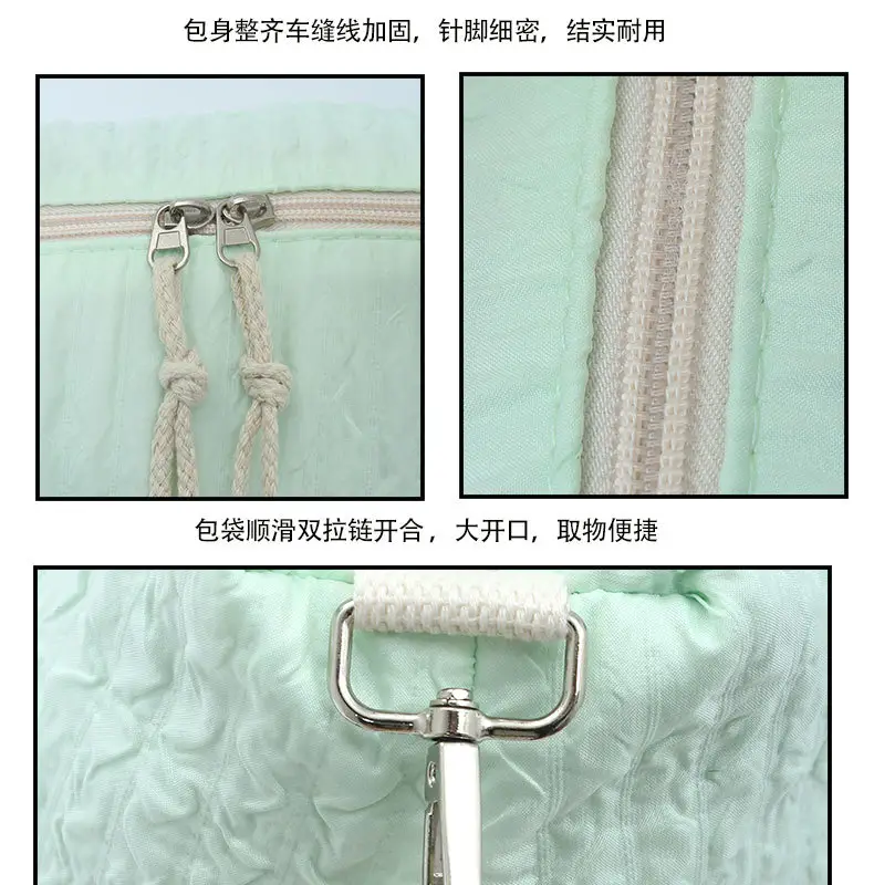 Light Green Cross-Border Yoga Bag with Handle & Shoulder Strap — feature 17