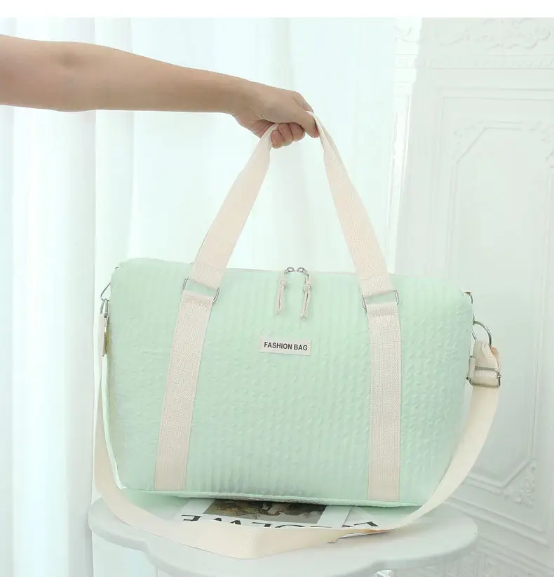Light Green Cross-Border Yoga Bag with Handle & Shoulder Strap — feature 6