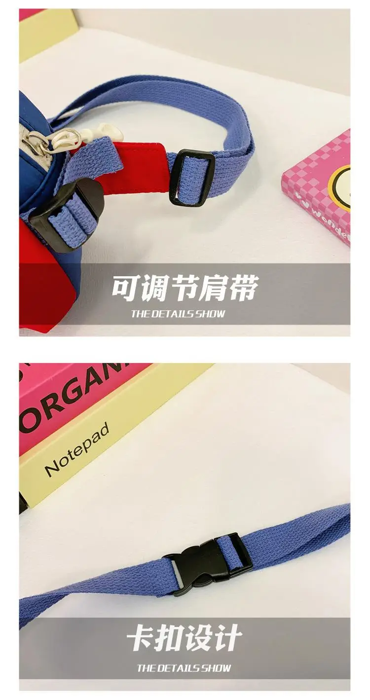 Kids Cartoon Car Crossbody Bag Blue Kid Friendly — feature 22