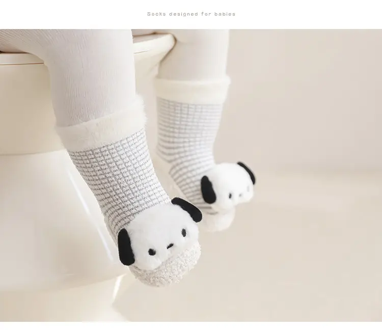 Baby Fleece Winter Hats & Socks Set for Toddler — feature 24